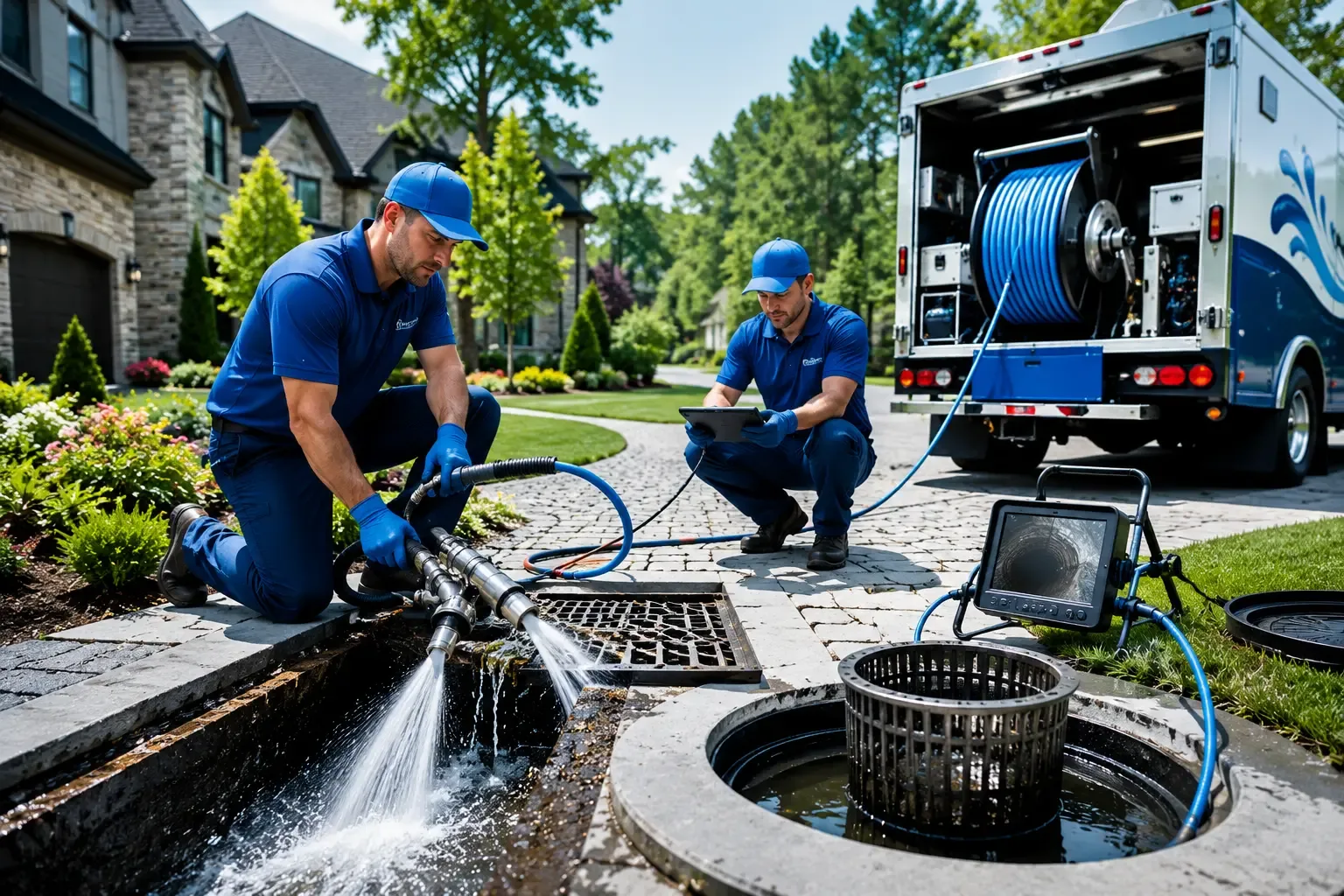 Local outdoor drain cleaning professionals in Stockdale, PA