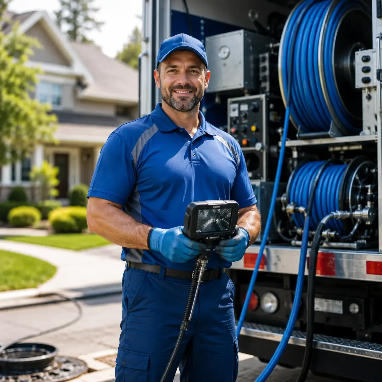 Local outdoor drain cleaning specialists in Stockdale, PA